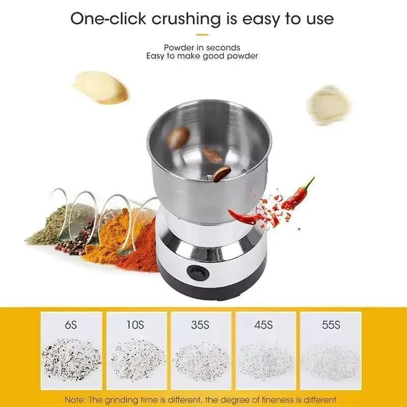 Electric Spice Grinder 50ml Stainless Steel