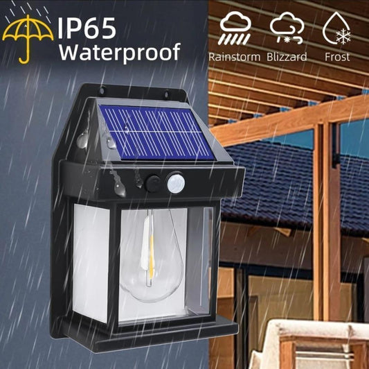 Motion Sensor Solar Lamp IP65 Waterproof