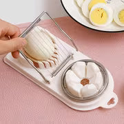 Stainless Steel Manual Egg Slicer & Dicer
