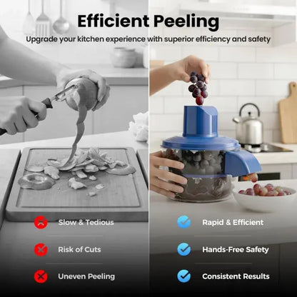 Electric Fruit and Vegetable Peeler Peel in 20 seconds with Free Delivery