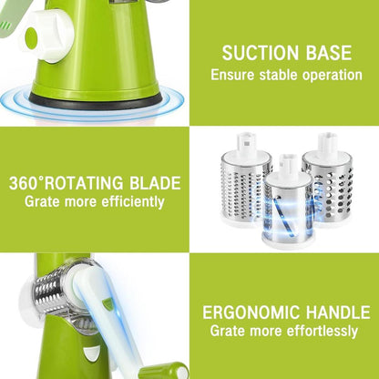 Green Manual Vegetable Grater Cutte