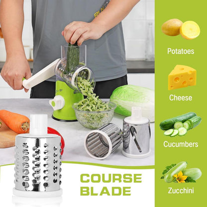 Green Manual Vegetable Grater Cutte