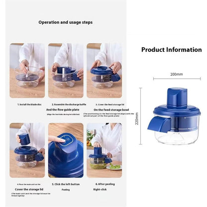 Electric Fruit and Vegetable Peeler