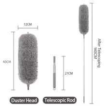 Flexible Microfiber Duster with 30-100 Inches For Cleaning Fan And Roof