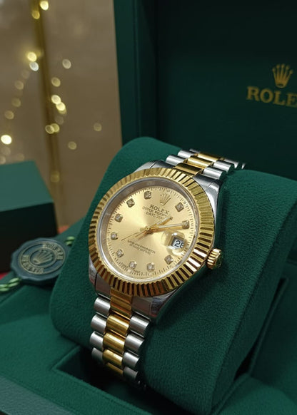 Rolex Oyster Two Tone Watch