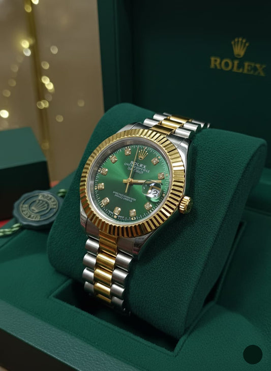 Rolex Oyster Two Tone Watch