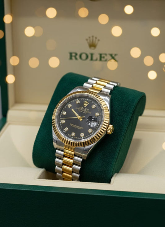 Rolex Oyster Two Tone Watch