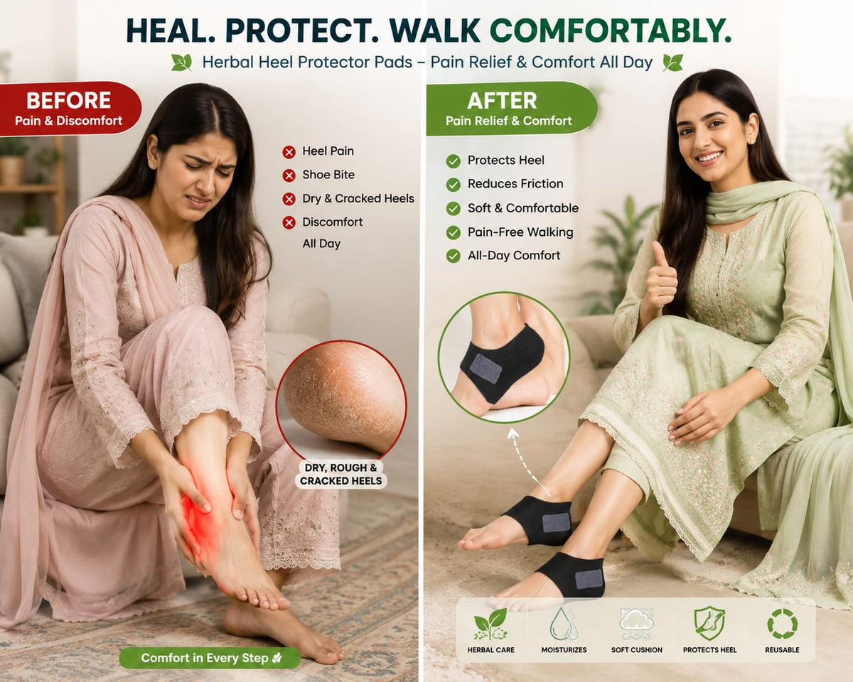 Pair of Medicated Comfort Heel Protectors in Universal Size
