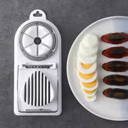 Stainless Steel Manual Egg Slicer & Dicer