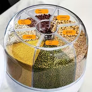 360° Rotating Rice Dispenser for Kitchen Organization